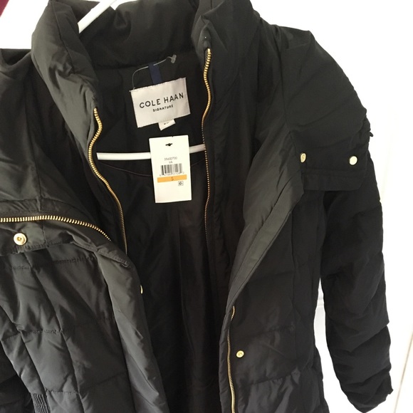 cole haan black jacket